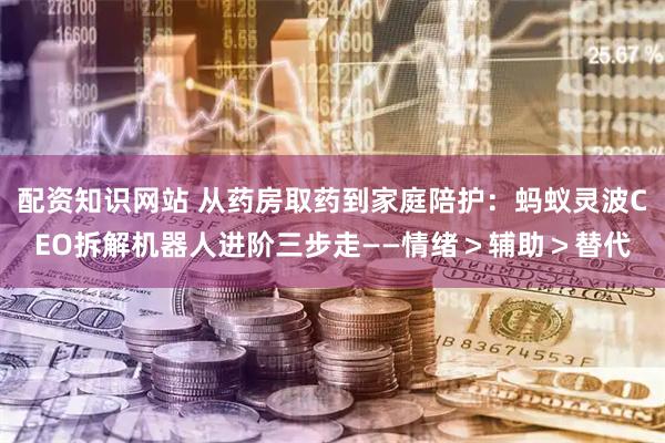 配资知识网站 从药房取药到家庭陪护：蚂蚁灵波CEO拆解机器人进阶三步走——情绪＞辅助＞替代
